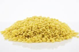 Beeswax Beads Organic Yellow